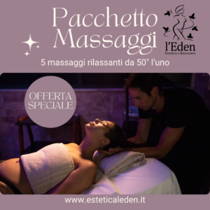 Pacchetto massaggi