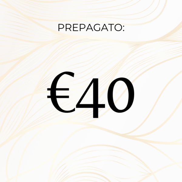 PREPAGATO €40