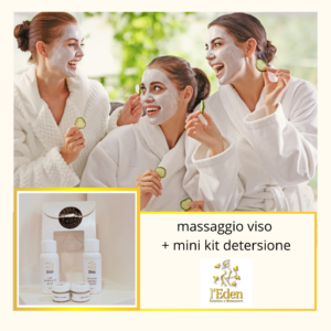 MASSAGGIO VISO + MINI KIT DETERSIONE